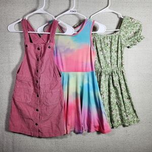 Colorful Girls 8 Dress Set 1 Old Navy 1 Jeskids 1 Cream DG Girl
